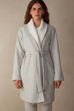 Intimissimi Warm Cuddles Robe Grijs | BEXBR38130